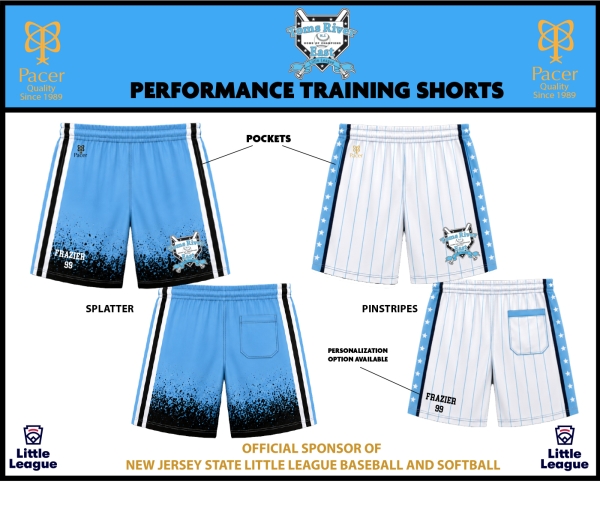 TRELL PERFORMANCE TRAINING SHORTS COLLECTION by PACER