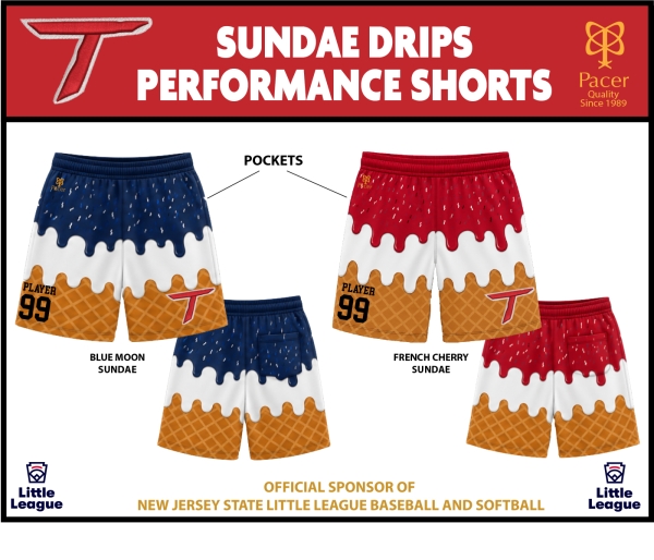 THUNDER DRIPS SUNDAE PERFORMANCE SHORTS COLLECTION by PACER
