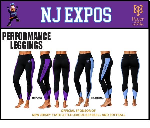 EXPOS SUBLIMATED PERFORMANCE LEGGINGS by PACER