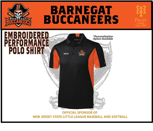 BUCS EMBROIDERED CB POLO SHIRT by PACER