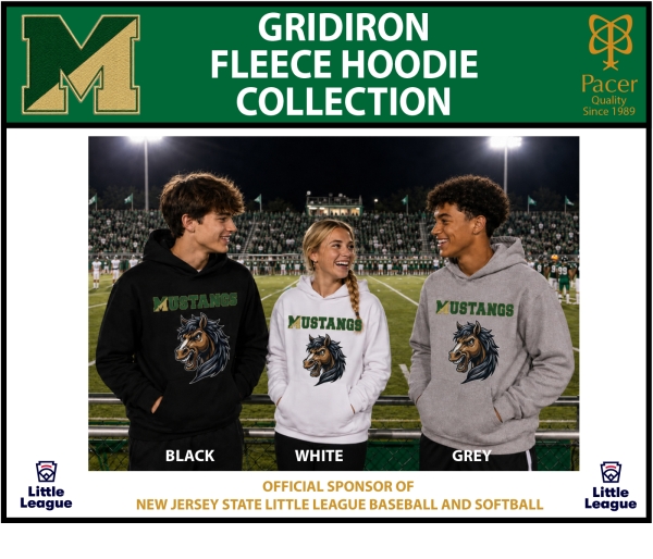 BMHS GRIDIRON FLEECE HOODIE COLLECTION by PACER