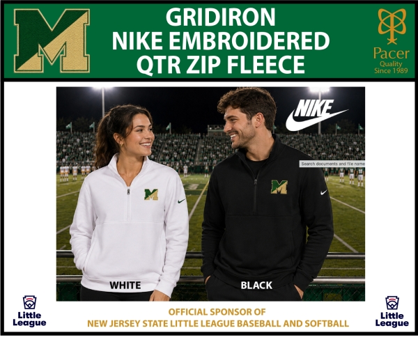 BMHS EMBROIDERED HALF ZIP CLUB FLEECE by NIKE