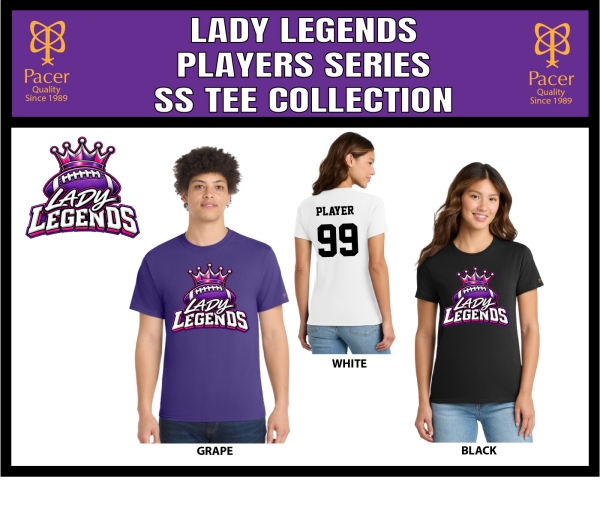 LENGENDS PLAYERS SERIES SHORT SLEEVE TEE COLLECTION by PACER