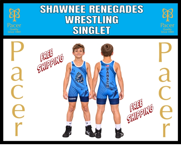 RENEGADES OFFICIAL 100% SUBLIMATED PERFORMANCE SINGLET by PACER