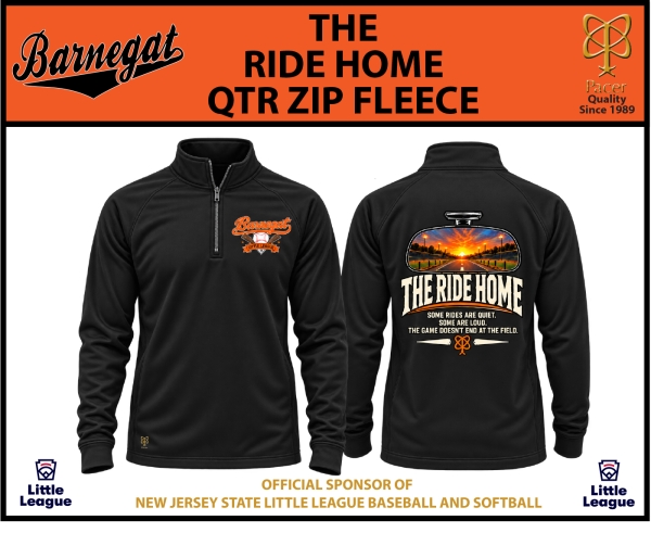 BLL THE RIDE HOME QTR-ZIP FLEECE by PACER