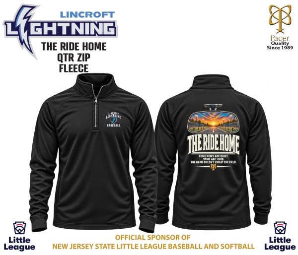 LIGHTNING THE RIDE HOME QTR-ZIP FLEECE by PACER