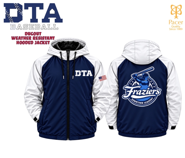 DTA DUGOUT WEATHER RESISTANT HOODED JACKET by PACER