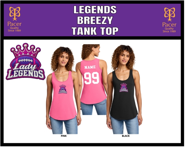 LEGENDS BREEZY TANK TOP COLLECTION by PACER