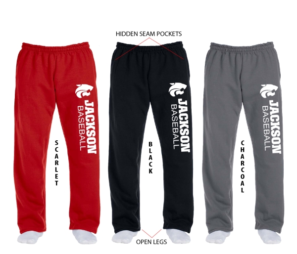 JMHS BASEBALL OFFICIAL FLEECE SWEATPANTS by PACER