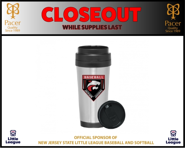 JAGUAR BASEBALL 16oz INSULATED TRAVEL MUG by PACER
