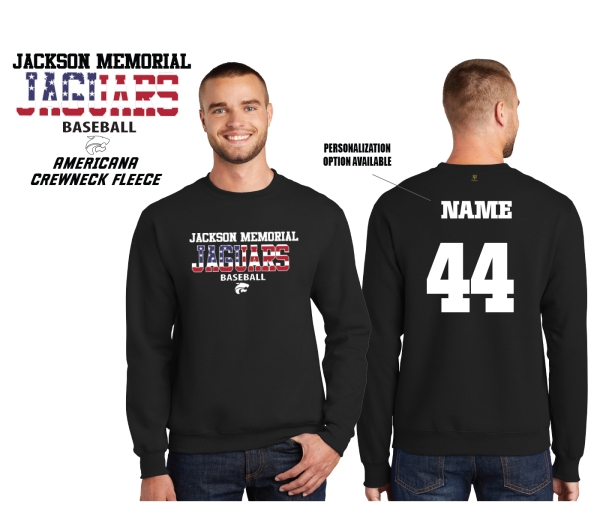 JMHS BASEBALL AMERICANA COLLECTION FLEECE CREW by PACER