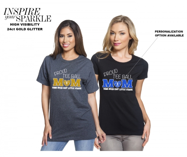 TRELL PROUD MOM TEE-BALL GLITTER COLLECTION by PACER