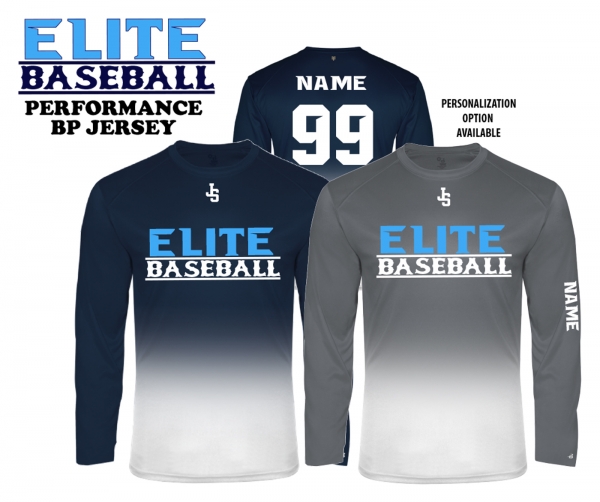 2021 JERSEY SHORE ELITE OMBRE FADE PERFORMANCE LS BP JERSEY by PACER