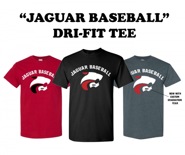 JAGUAR BASEBALL DRI-FIT TEE by PACER